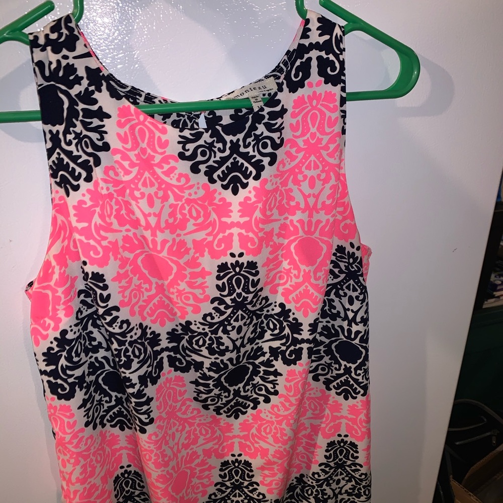 Casual printed shift dress